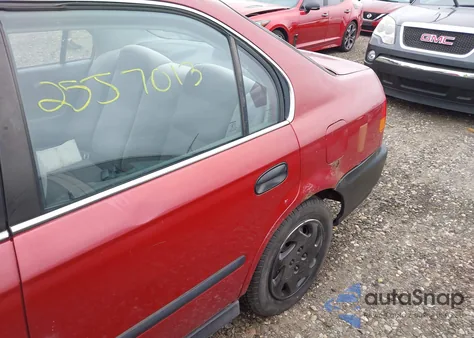 1997 Honda Civic Lx from USA, damaged, VIN 1HGEJ6672VL026052